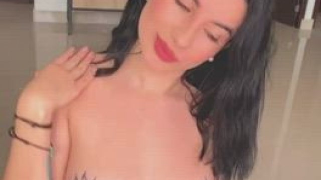 Wake up baby... I want your mouth on my boobs