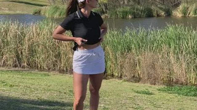 Golfers Right Behind Us