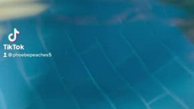 He dared me to flash my boobs in the pool..