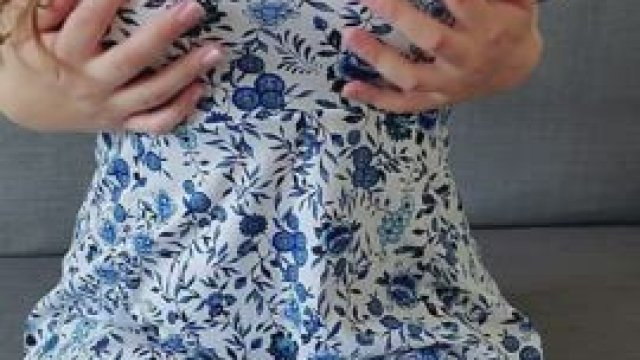 I love wearing my sundress without panties