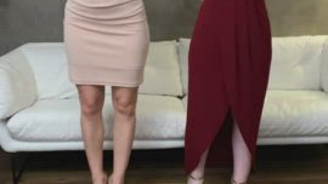 First step of our submissive training: Proper presentation of our asses to Sir