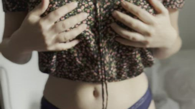 Could you tell if I was wearing a bra or not?