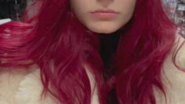 Hope you like the way my teenn tits jiggle when I jump, hopefully no one saw me 