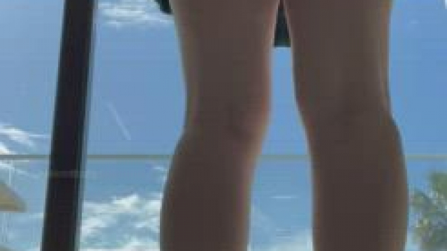 Oh I forgot my panties…