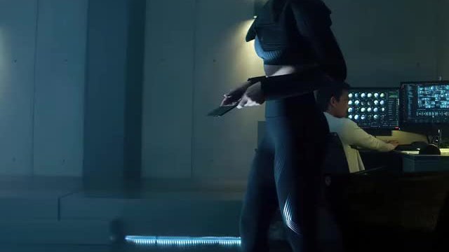 Eiza González tight plot in Bloodshot