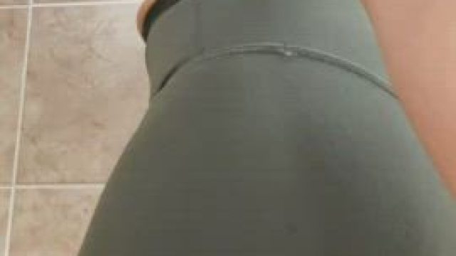 I feel sexiest in my yoga pants.