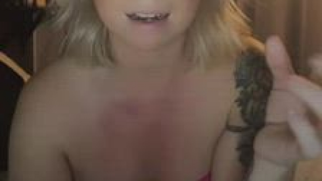 IG slut licks nipples