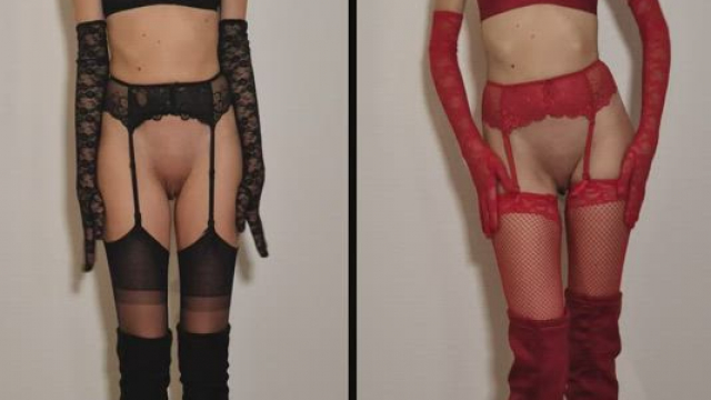 My first audition ... in which colour would you hire me?