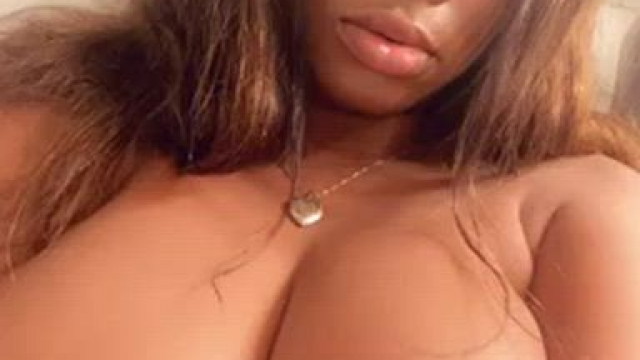 In love with my thick titties