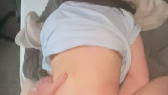 I love when he shoves all of his fat cock into me