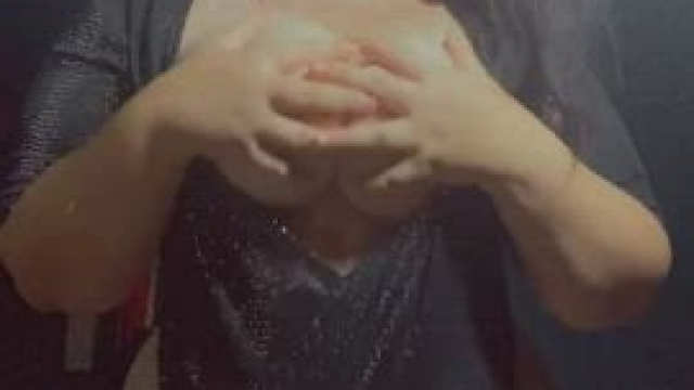 On top of your face my tits would look great