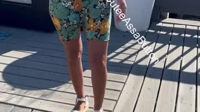 My favorite dress to flash in