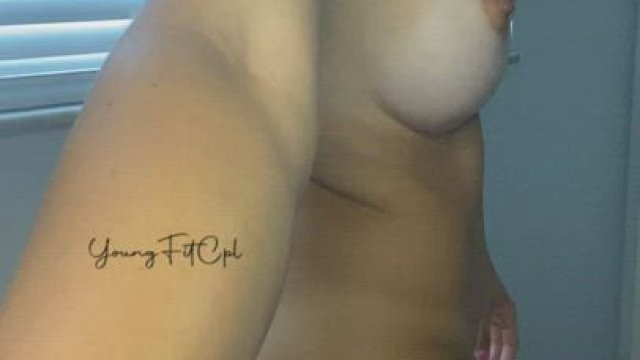 How about you rub on these tits next