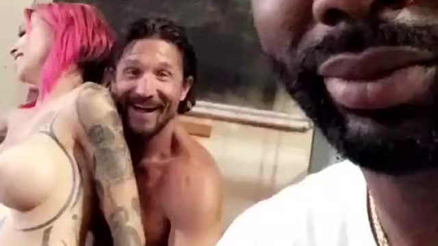 Anna Bell Peaks Standing Doggy style