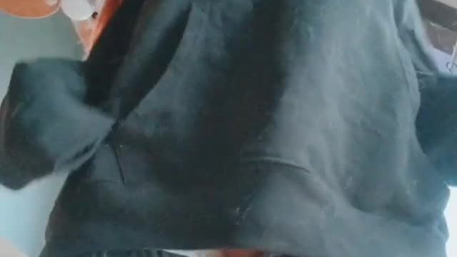 This is what happens when a girl steals your sweater