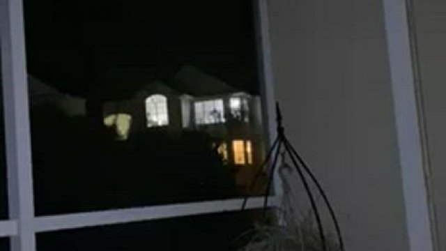 gave my neighbors a late night squirt show (oc)