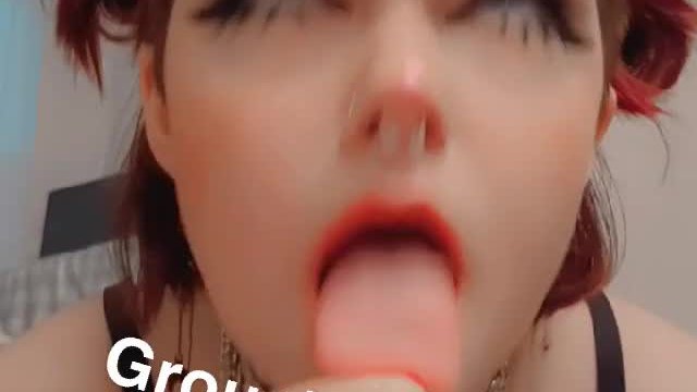 Fill my mouth with your cum!