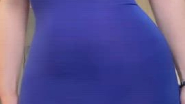 Not leaving much to the imagination in this dress.. could I tempt you?