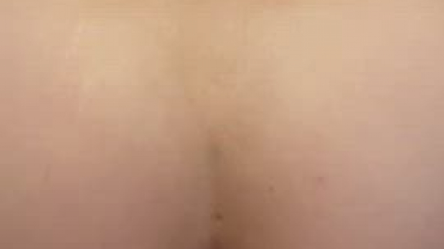 His warm load dripping out of me