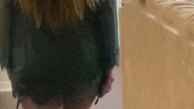 Pizza dare in lingerie! He asked to go turn his car off and come back inside...