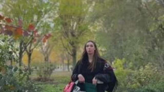 Tits out for the biggest tower [gif]