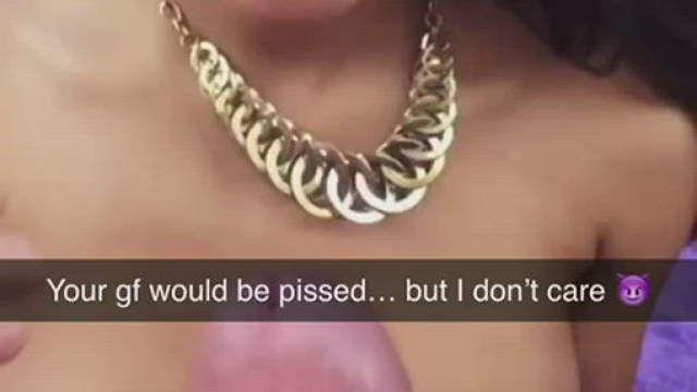 It's her fault for leaving us alone