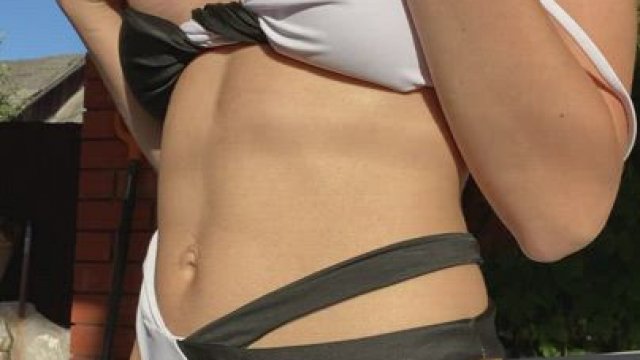 Love to show off my petite body outside