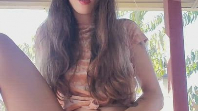 Just hanging out on my porch