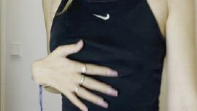 I'm a little shy but I hope my little teen body makes you hard