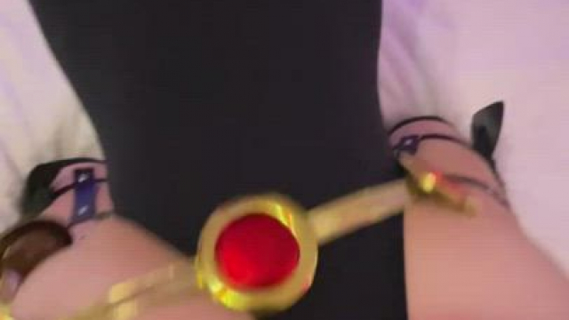 Using my belt as a handle