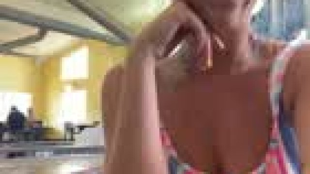 My most risky Hold The Moan yet! [GIF]