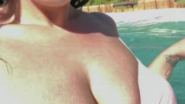 Do my wet titties make your cock hard?