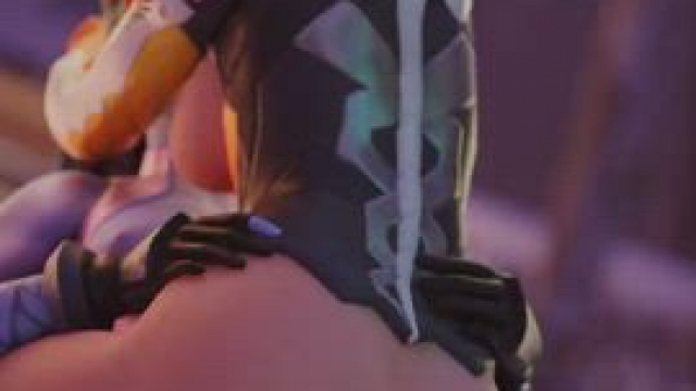 Mercy & Futa Widowmaker (Bandoned) [Overwatch]