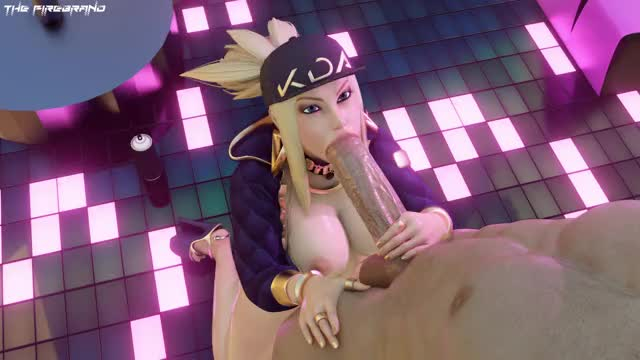 Blonde KDA Akali Blowjob (The Firebrand)