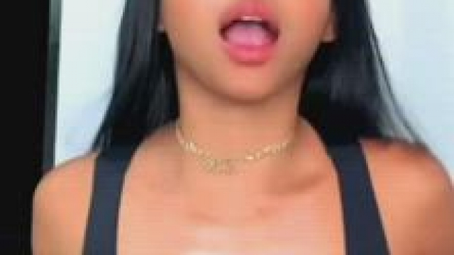 Tiktok with huge natural tits fucked