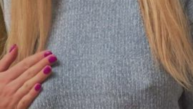 Would you rather play with my nipples with your tongue or fingers?