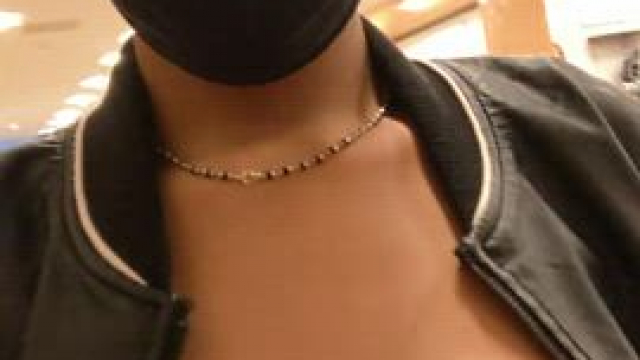 I love wearing my favorite top at the mall