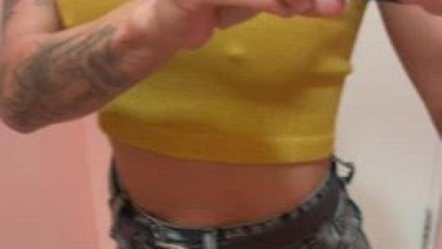 I go with my hard nipples everywhere