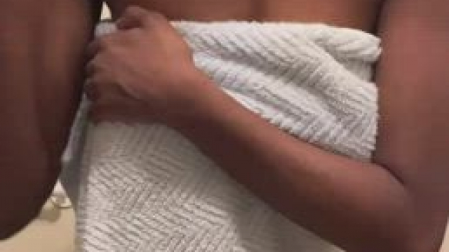 Fresh out of the shower