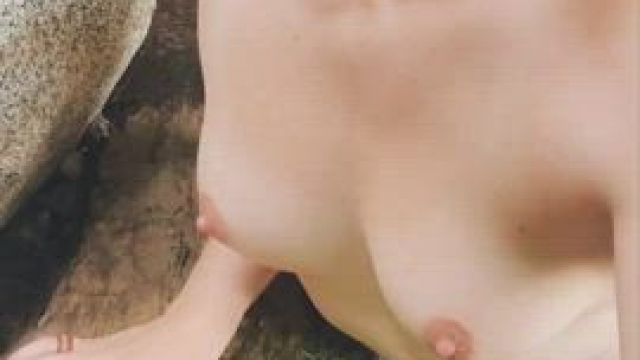 Always smiling when I can be nude in nature [GIF]