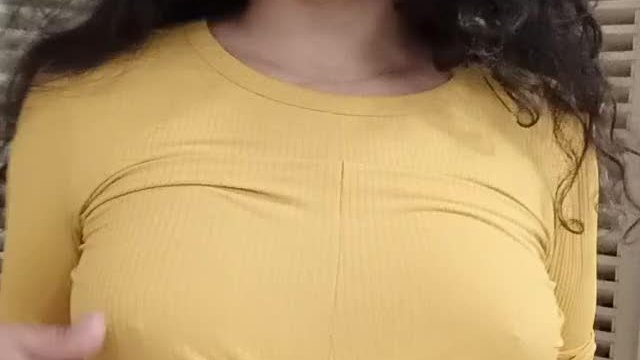 Smile even if your shirt ends up showing off your boobs :)