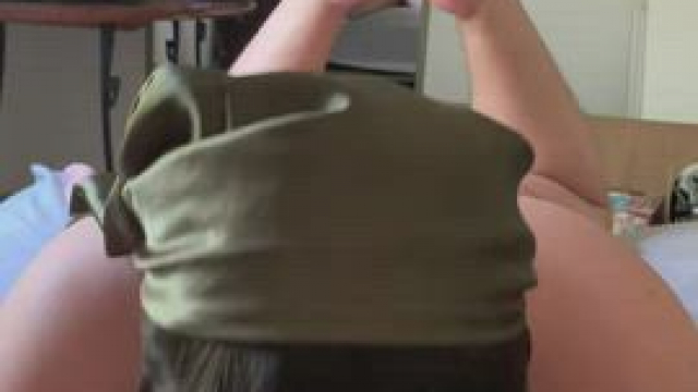 I love making him cum in my throat