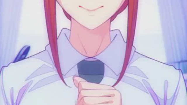 Makima giving a handjob