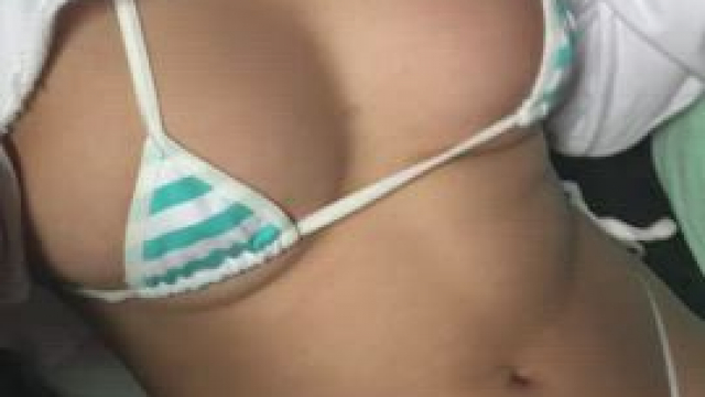 Loving this tiny bikini