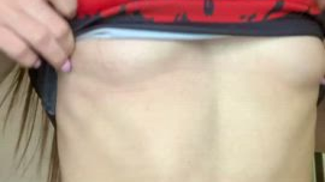 I hope my small tits can be your favorite