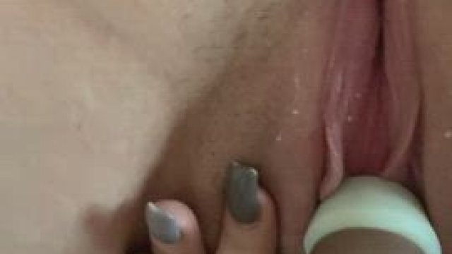 Little play last night I made him watch me cum the naughty boy