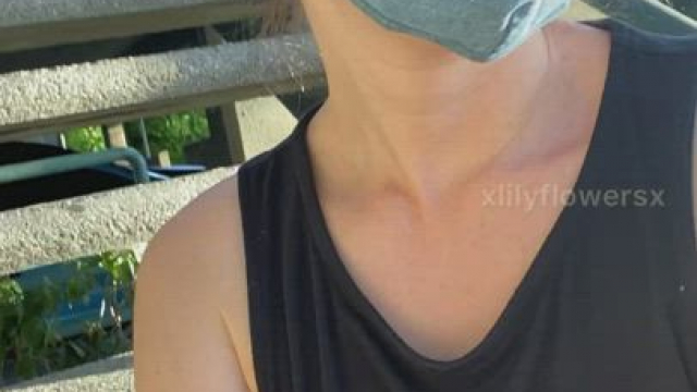 Want to go up my skirt and around the corner? [GIF]