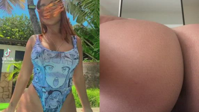 Alessandraof7 Tiktok vs Real (social link in comment)