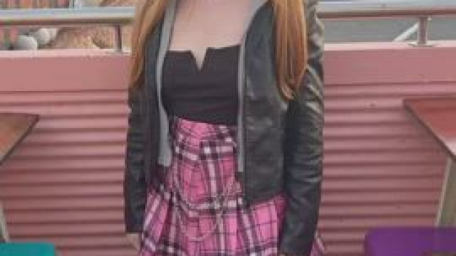 My friends get cocktails with a view