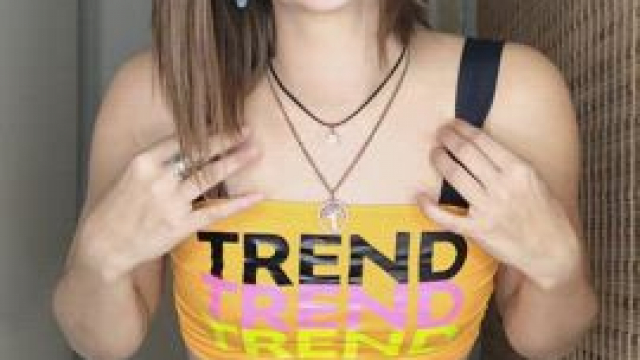 Short hair, glasses and small boobs!